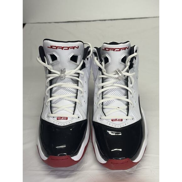 Nike Size 12 Men’s Jordan B\'Loyal White Red Black